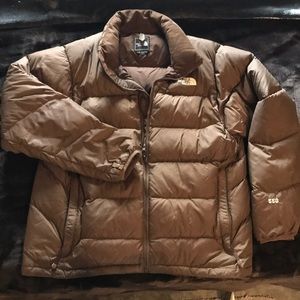 North Face goose down coat